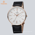 Mens Business Casual Watches Water Resistant Leather Quartz Watch 72646